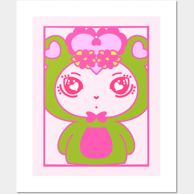 Frog Princess Wall Art by Greenorc